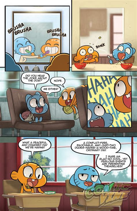 Exclusive Preview The Amazing World Of Gumball 5 Comic