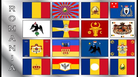 steagurile  stemele romaniei de  lungul timpului drapelurile romaniei  decursul istoriei