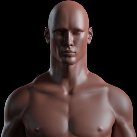3d Model Realistic Human Body Basemesh Uvmapped Rigged Vr Ar