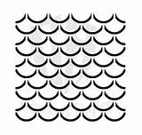 Mermaid Fish Scale Svg Stencil Scales Stencils Fishscale Instant Format Etsy Craft Choose Board sketch template