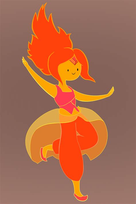 Image Flame Princess Adventure Time Vector By