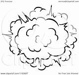 Explosion Clipart Poof Comic Burst Illustration Vector Royalty Seamartini Graphics Coloring Template Sketch sketch template