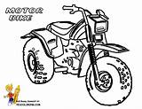 Pages Coloring Bike Motorcycle Dirt Kids Motor Printable Colouring Bikes Adults Boys Color Motocross Cartoon Motorbike Book Clipart Boat Print sketch template