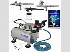 Professional Master Airbrush Multi Purpose Airbrushing System with 3
