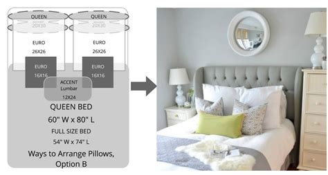 ways  arrange bed pillows superior custom linens