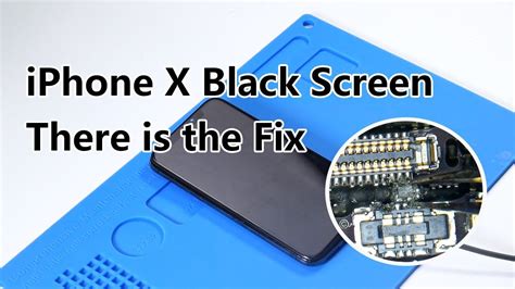 How To Repair Iphone X No Display Black Screen Problem Motherboard