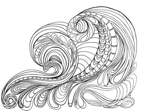 waves coloring page  getcoloringscom  printable colorings