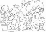 Arbor Coloringpagesfortoddlers sketch template