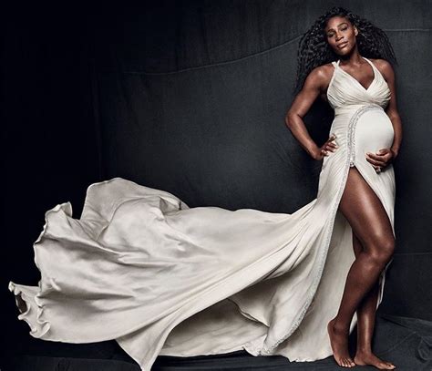 Pregnant Serena Williams Stuns For Vogue Magazine That