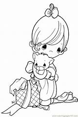 Popular Coloring Pages Precious Moments Printable sketch template