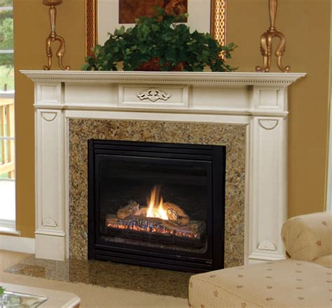 pearl mantels  monticello mdf fireplace mantel  white
