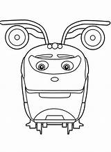 Coloring Chuggington Pages Popular sketch template