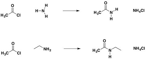 acid chlorides react  ammonia  amines   amines  form amides chemistry libretexts