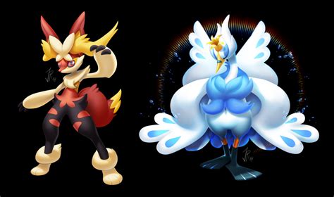 Pokemon Fanart Pokefusion Mega Evolution