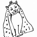 Cat Kitten Coloring Pages Queen Surfnetkids sketch template