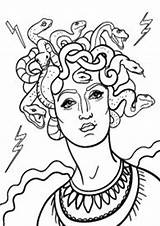 Tulamama Medusa sketch template