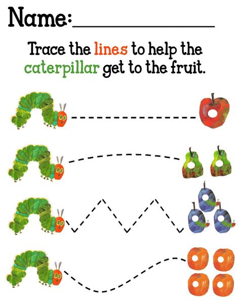 hungry caterpillar printables mysunwillshinecom lesson