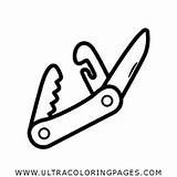 Knife Pocket Coloring Pages sketch template