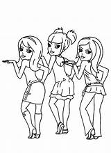 Friends Anime Coloring Pages Dorable Getcolorings Getdrawings sketch template