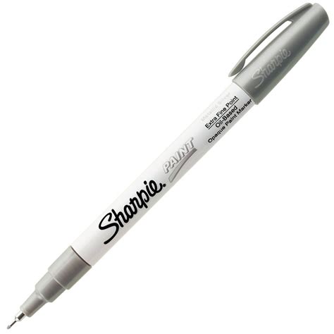 sharpie oil based paint markers extra fine point silver box