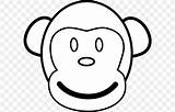 Monkey Chimpanzee sketch template