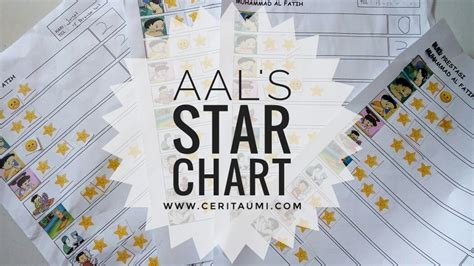 melatih kemandirian anak yang menyenangkan menggunakan star chart cerita umi