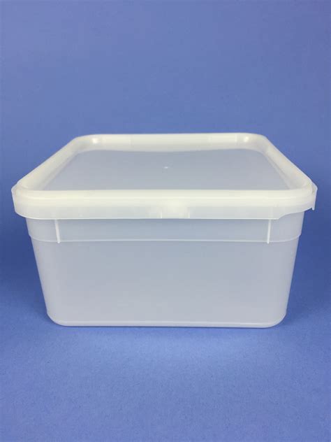 pcsqte  litre square te container bristol plastic containers