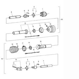 holland  hay tedder whydraulic fold  parts diagrams