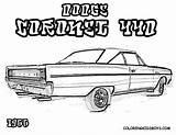 Coloring Dodge Pages Coronet Car Chevy Cars Sheets Challenger Truck Muscle Drawings Srt8 Classic Monster Old Adult School Lowrider Chevrolet sketch template