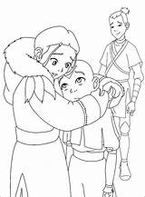 Avatar Pages Coloring Last Airbender Getdrawings Getcolorings sketch template