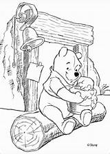 Pooh Winnie Printable Coloring Honey Eating Colouring Pages Sheets Print Ecoloringpage Disney Coloriage Cartoon sketch template