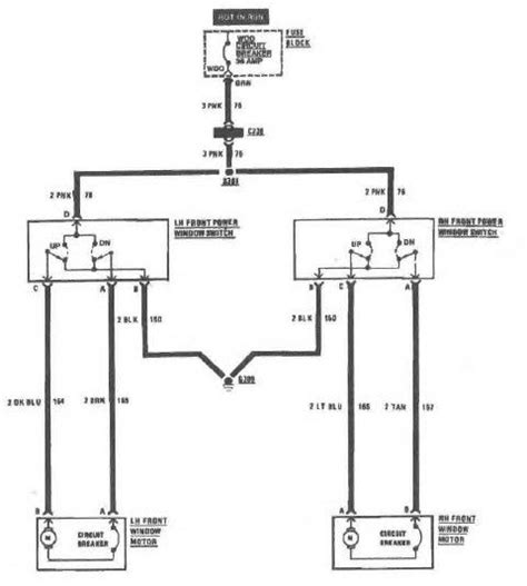 brevet  pin power window switch wiring diagram