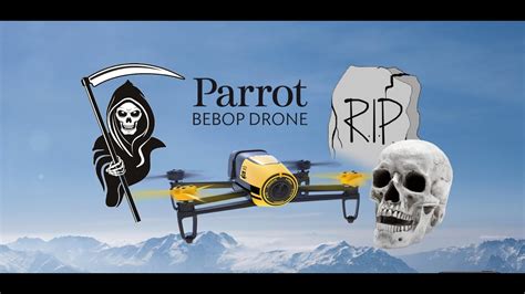 parrot bebop motors cut   flight drone  lost   prusume   dead youtube