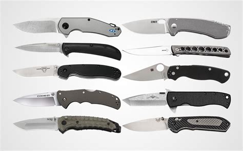 large folding knives  edc everyday carry