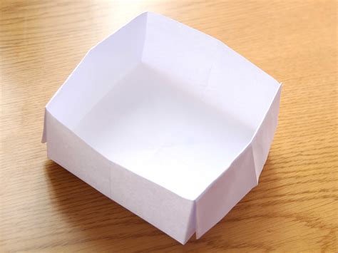 origami box  printer paper  steps