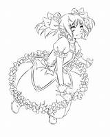 Madoka Magica Melodia Eddy sketch template