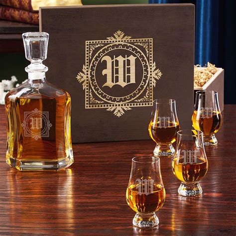 Winchester Personalized Whiskey Decanter Set With T Box