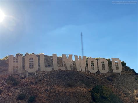 hollywood sign  behance