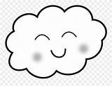 Clouds sketch template