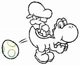 Yoshi Coloring Pages Fart Kart Mario Printable Baby Kids Egg Color Print Getcolorings Related Posts Getdrawings Clipartmag Colorings sketch template
