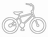 Bike Bicycle Printable Outline Template Pattern Craft Crafts Kids Stencil Applique Print Stencils Templates Patternuniverse Patterns Cut Bicycles Use Pdf sketch template