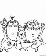 Minions Coloring Minion Pages Despicable Coloring4free Printable Sheets Kids Colouring Printables Print Cartoon Drawing Disney Color Cartoons Info Related Posts sketch template