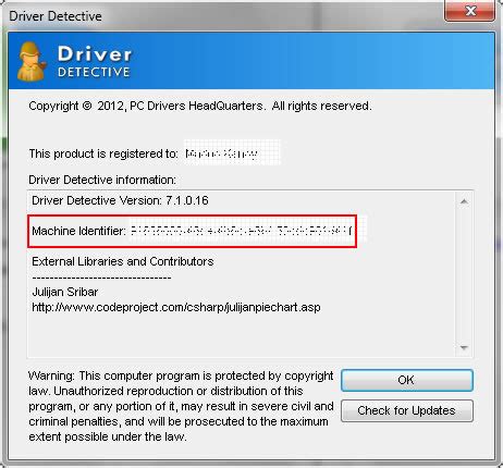 driver support registration key