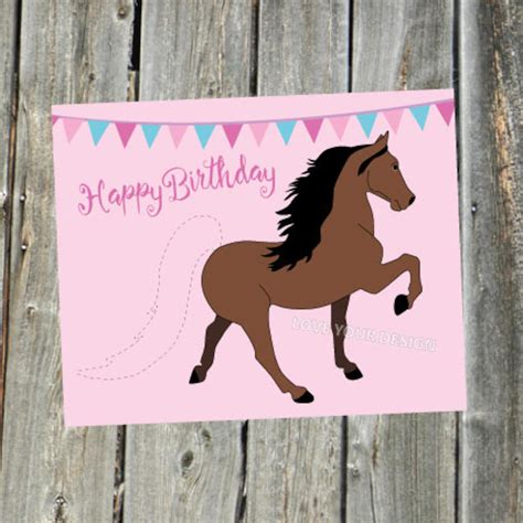 saddlebred horse game pin  tail   horse birthday party etsy