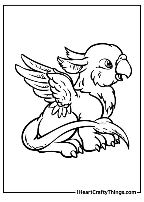 griffin coloring pages  print
