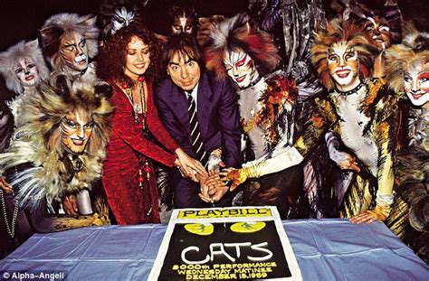 andrew lloyd webber on his crush for the new star of cats daily mail