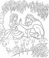 Tarzan Coloring Pages Spear Little Disney Printable Getcolorings Kids Jane Marvellous sketch template