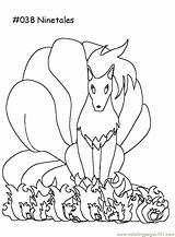 Pokemon Coloring Pages Ninetales Color Printable Vulpix Online Cartoon Barn Print Activities Clipart Colouring Cartoons Ninetails Da Library Colorear Disegni sketch template