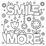 Coloring Pages Quotes Quote Inspiring Inspirational October Printable Smile Kids Sheets Print Colouring Color Word Cool Pdf Getdrawings Fascinating Getcolorings sketch template