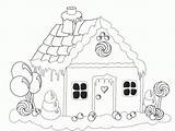 Gingerbread Coloringhome Library sketch template
